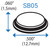 Clear Spacer Tab