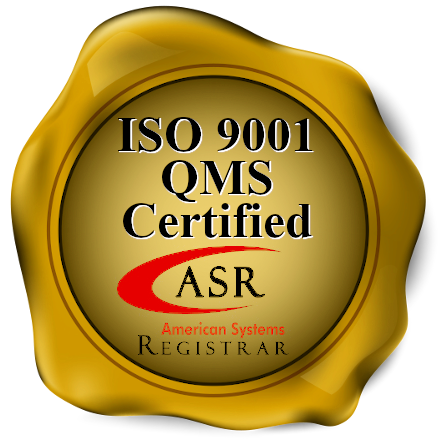 ISO 9001:2015 Certified