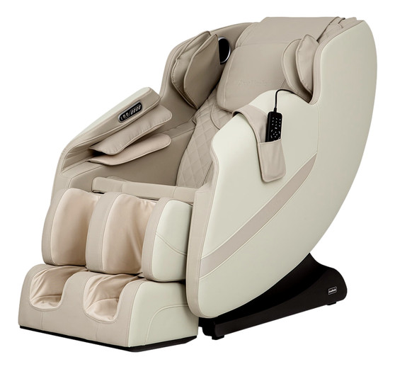 AmaMedic R7 Full Body 3D Massage Chair, Taupe Color