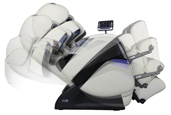 Osaki 3D-Pro Cyber, Auto Recline and Leg Extension