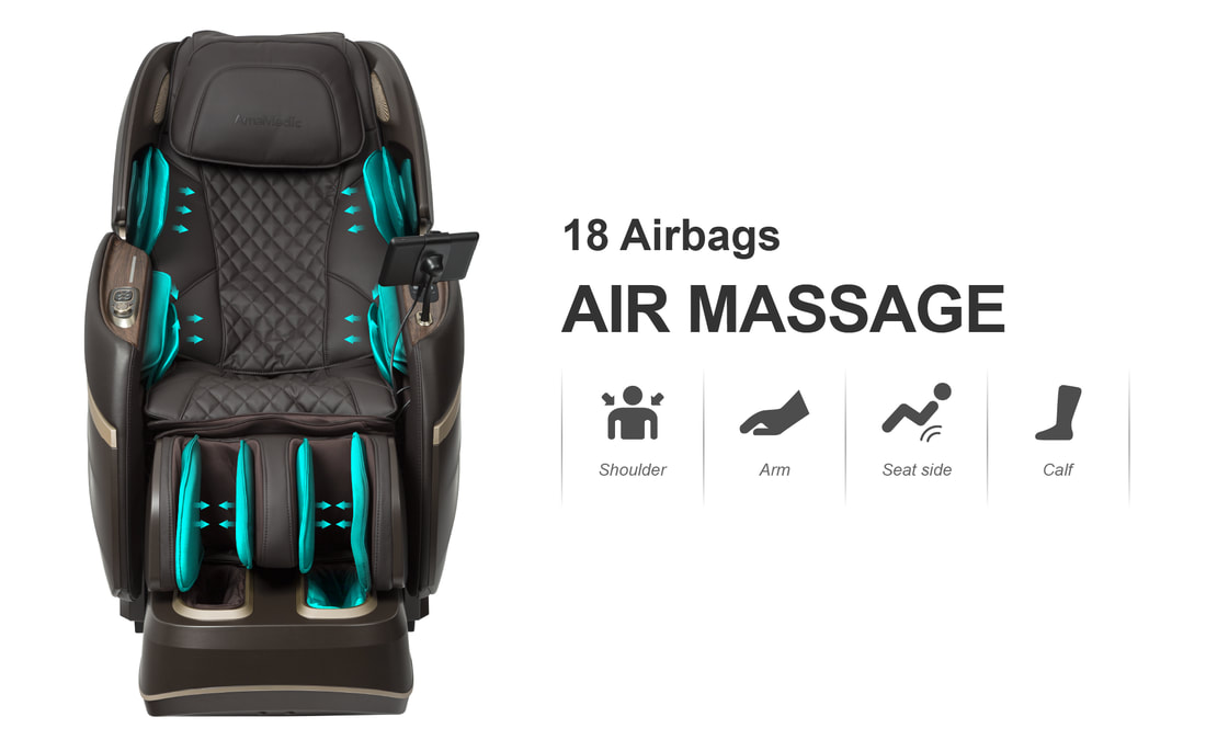 AmaMedic Hilux Massage Chair, Air Massage