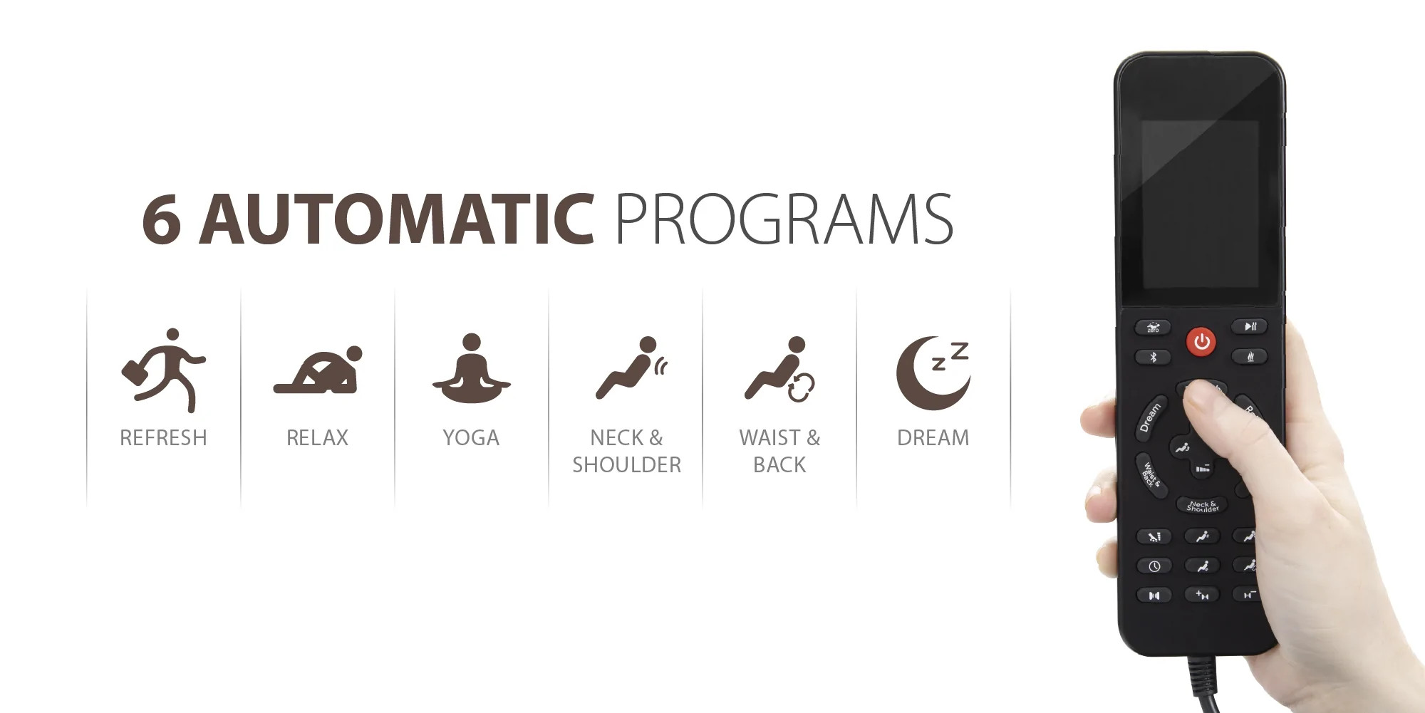 AmaMedic R7 Massage Chair, 6 Automatic Programs