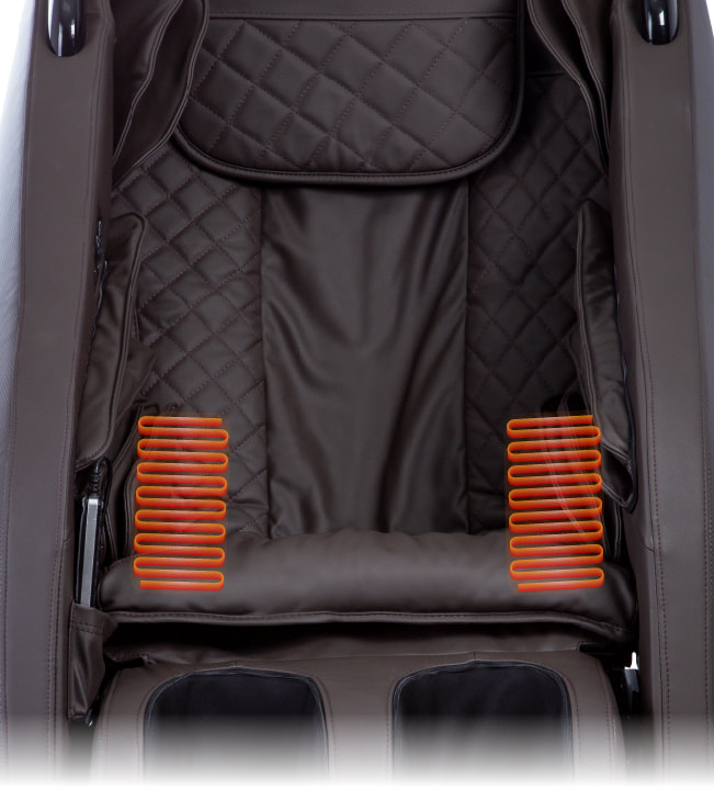 Apex AP-POMP Massage Chair, Back Heat Therapy