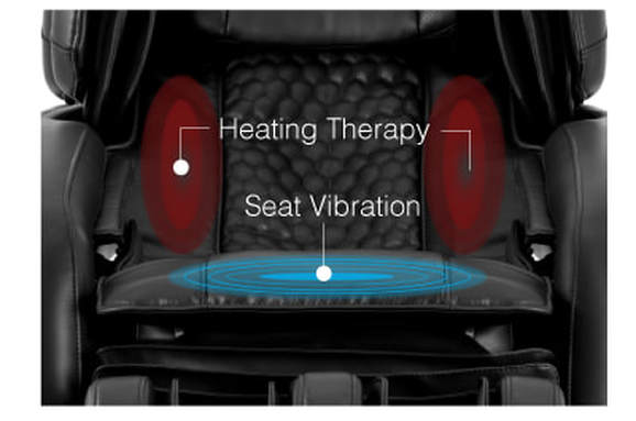 Osaki OS-Pro Alpina Massage Chair, Heat Therapy