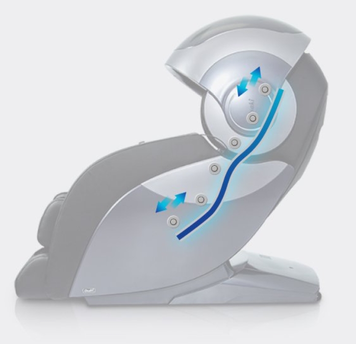 OSAKI OS-4D ESCAPE Massage Chair, Ergonomic S-Track