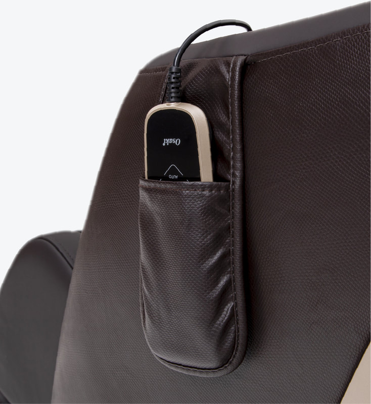 Osaki OS Pro-3D Sigma Massage Chair, Remote Control Holder