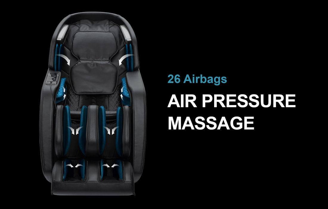 Osaki Os-Pro 4D Encore Massage Chair, Air Pressure Massage