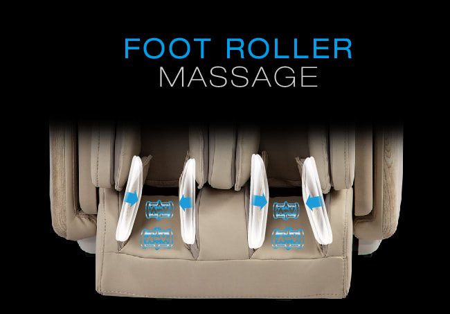 Osaki OS-Pro Soho Massage Chair, Foot Roller Massage