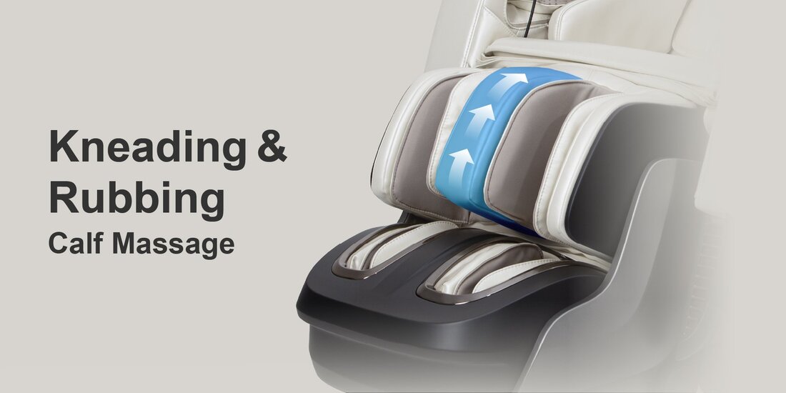 Otamic 4D Sedona LT Massage Chair, Kneading & Rubbing Calf Massage