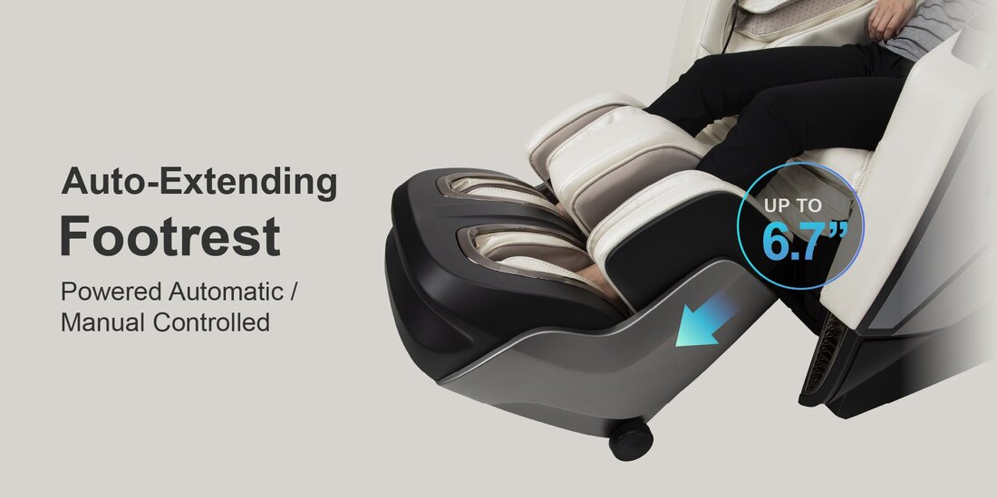 Otamic 4D Sedona LT Massage Chair, Auto Extending Footrest