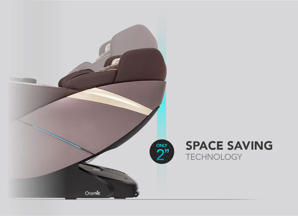 Otamic Signature Massage Chair, Space Saving Technology