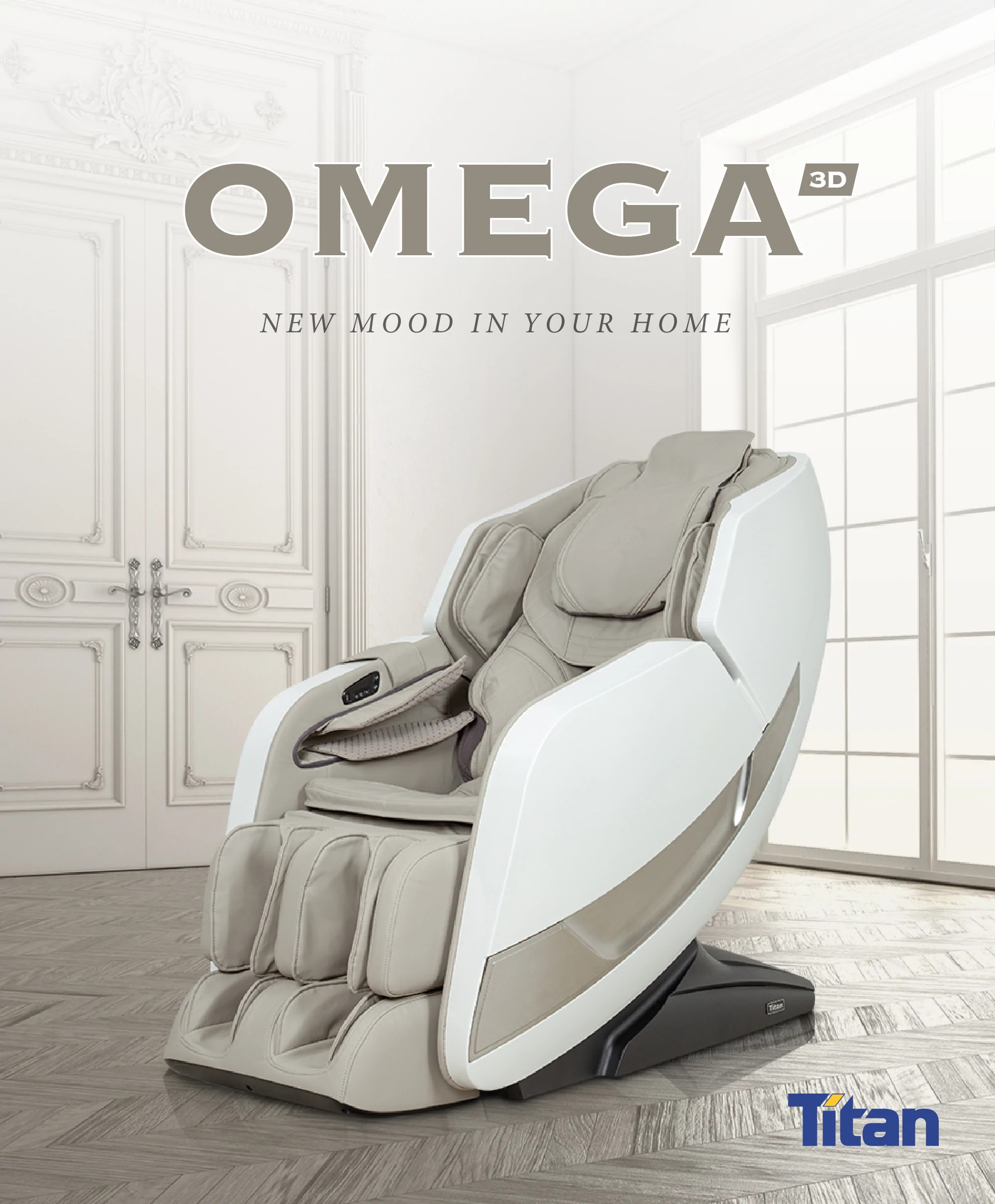 Titan Pro Omega 3D Massage Chair, Overview