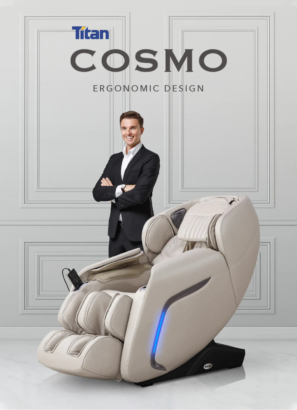 Titan TP-Cosmo Massage Chair, Overview