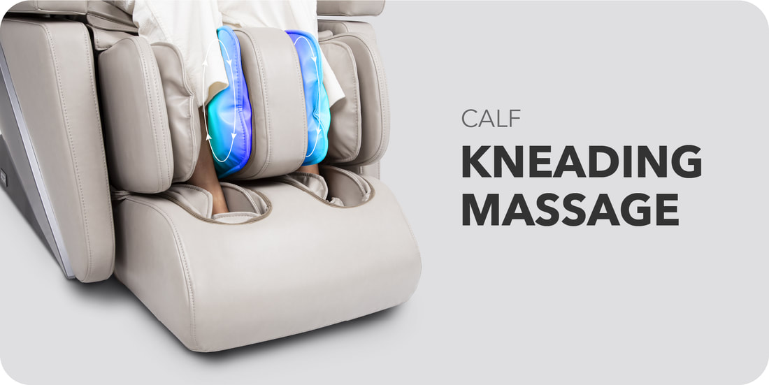 Allure Ador Massage Chair, Calf Kneading Massage