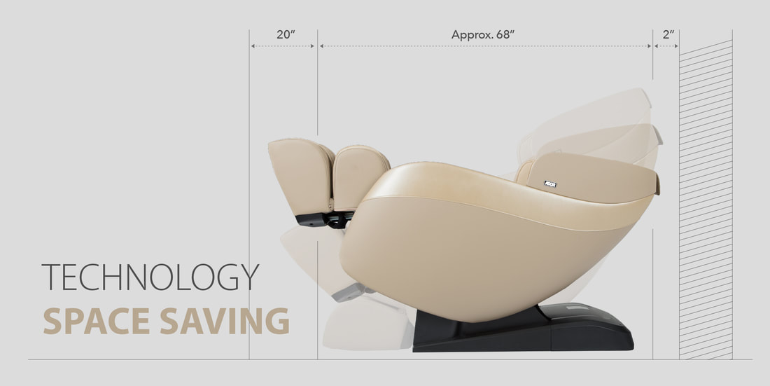 INFINIX Deluxe Massage Chair, Technology Space Saving