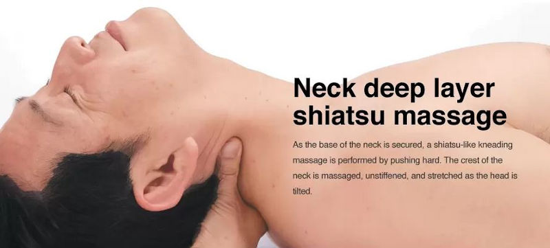 Inada Ai Robo, Neck shiatsu massage