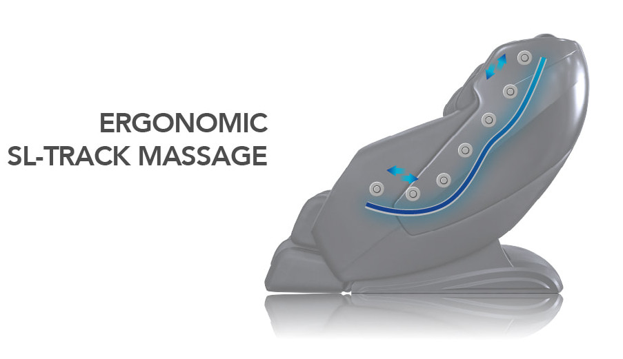 Osaki Pro Maxim 3D LE, Ergonomic S&L Track Massage