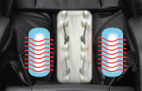 Osaki OS-4000T Full Body Massage Chair, ​Lower Back Heat Therapy