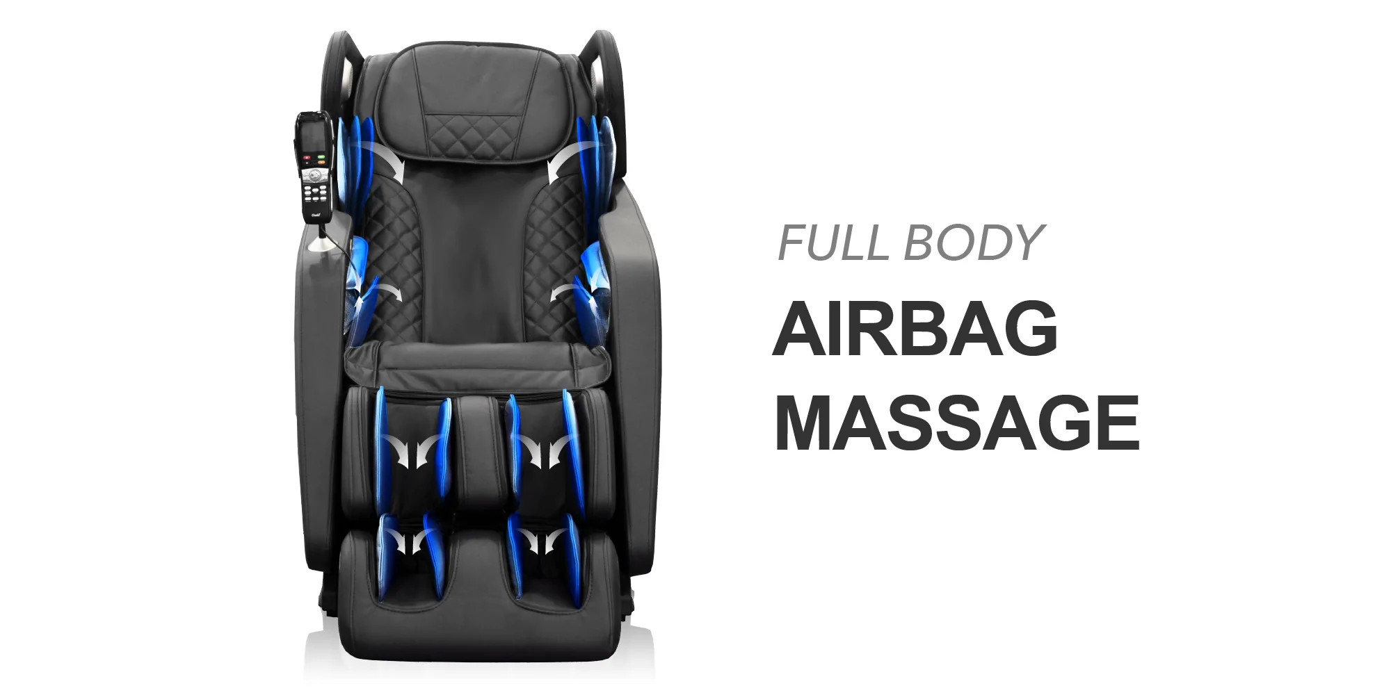 Osaki OS-Hiro LT Full Body Massage Chair, 3D Airbag with position sensor