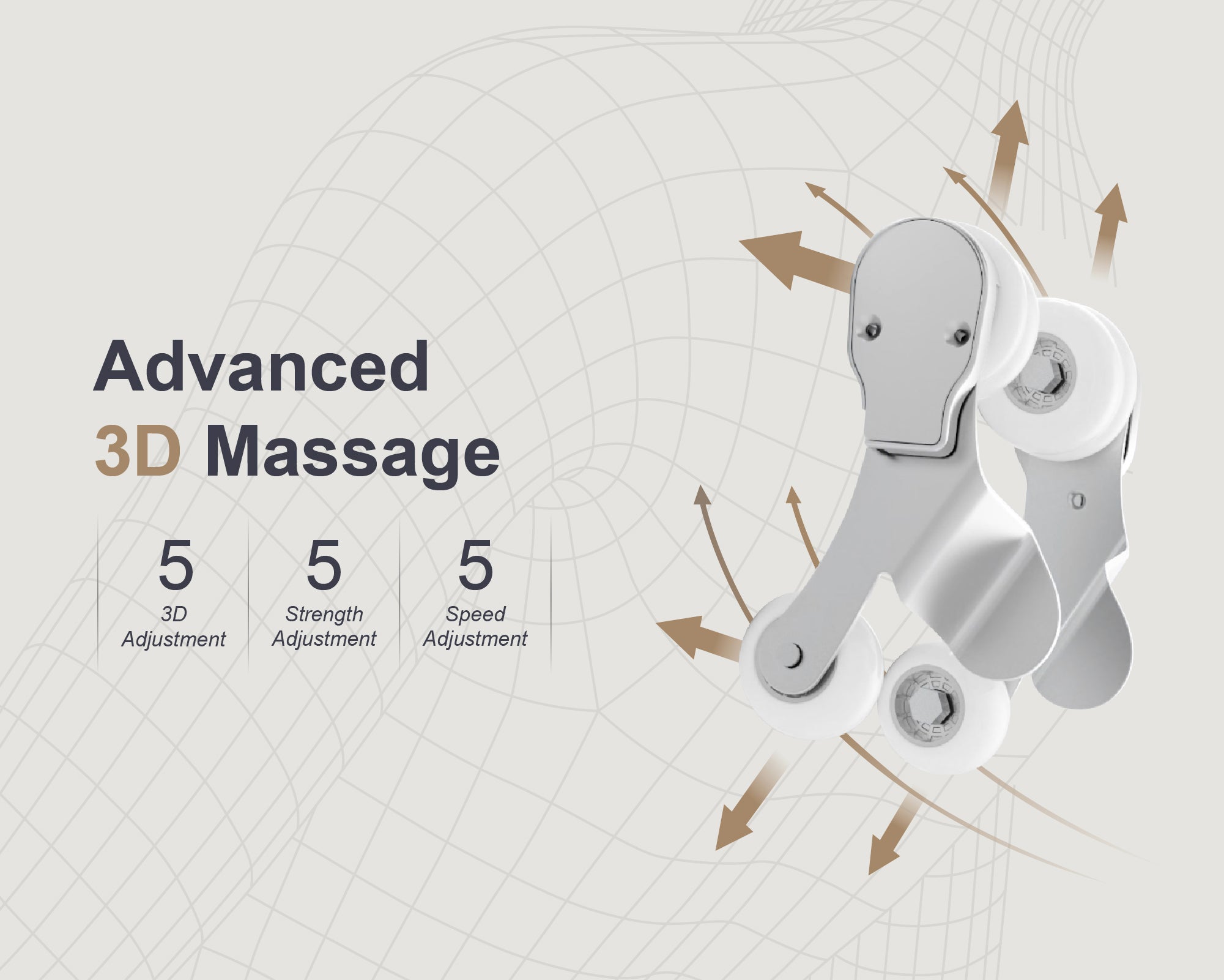 Osaki OS-Pro 3D Tecno Full Body Massage Chair, Advanced 3D Massage