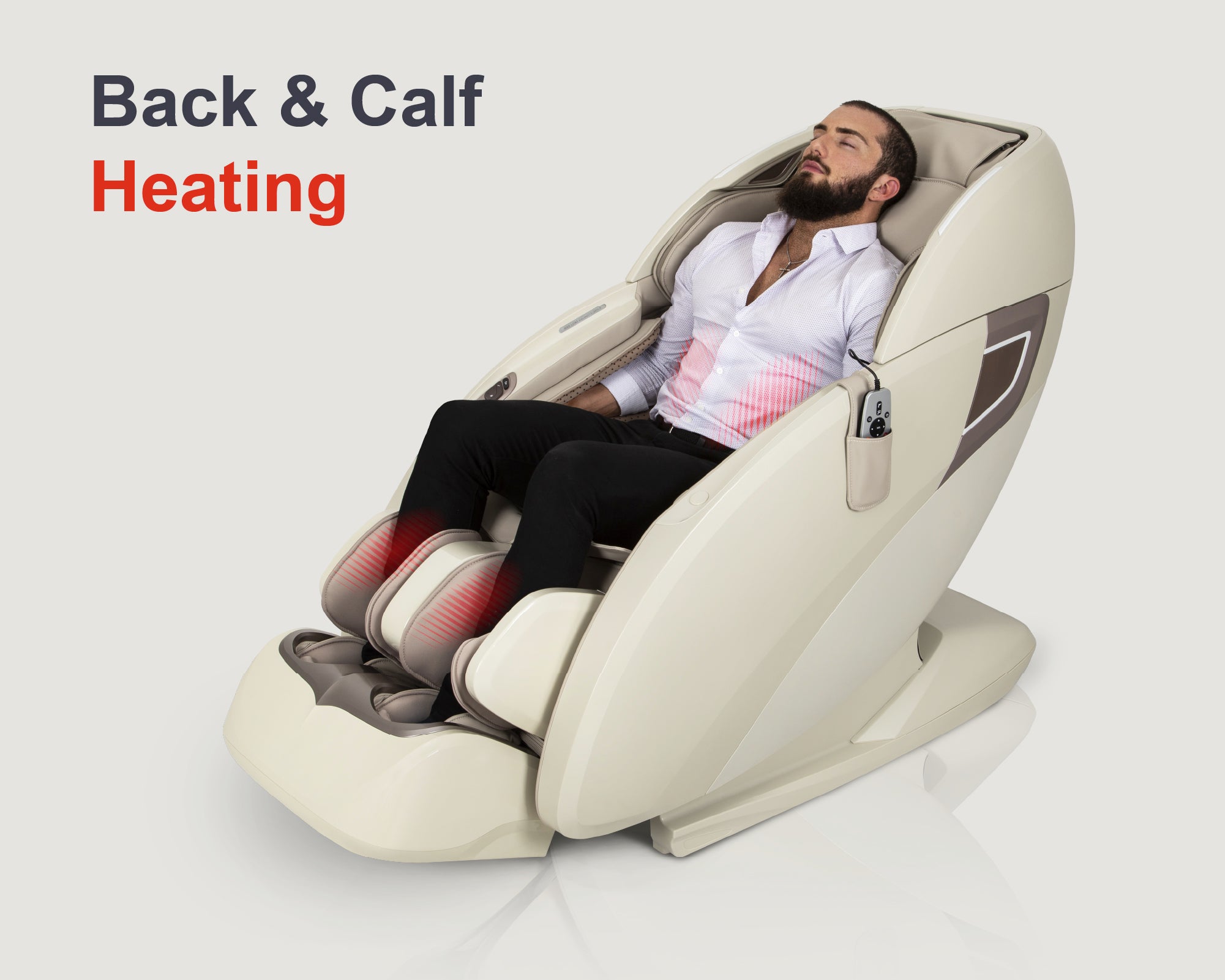 Osaki OS-Pro 3D Tecno Full Body Massage Chair, Back and Calf Heating