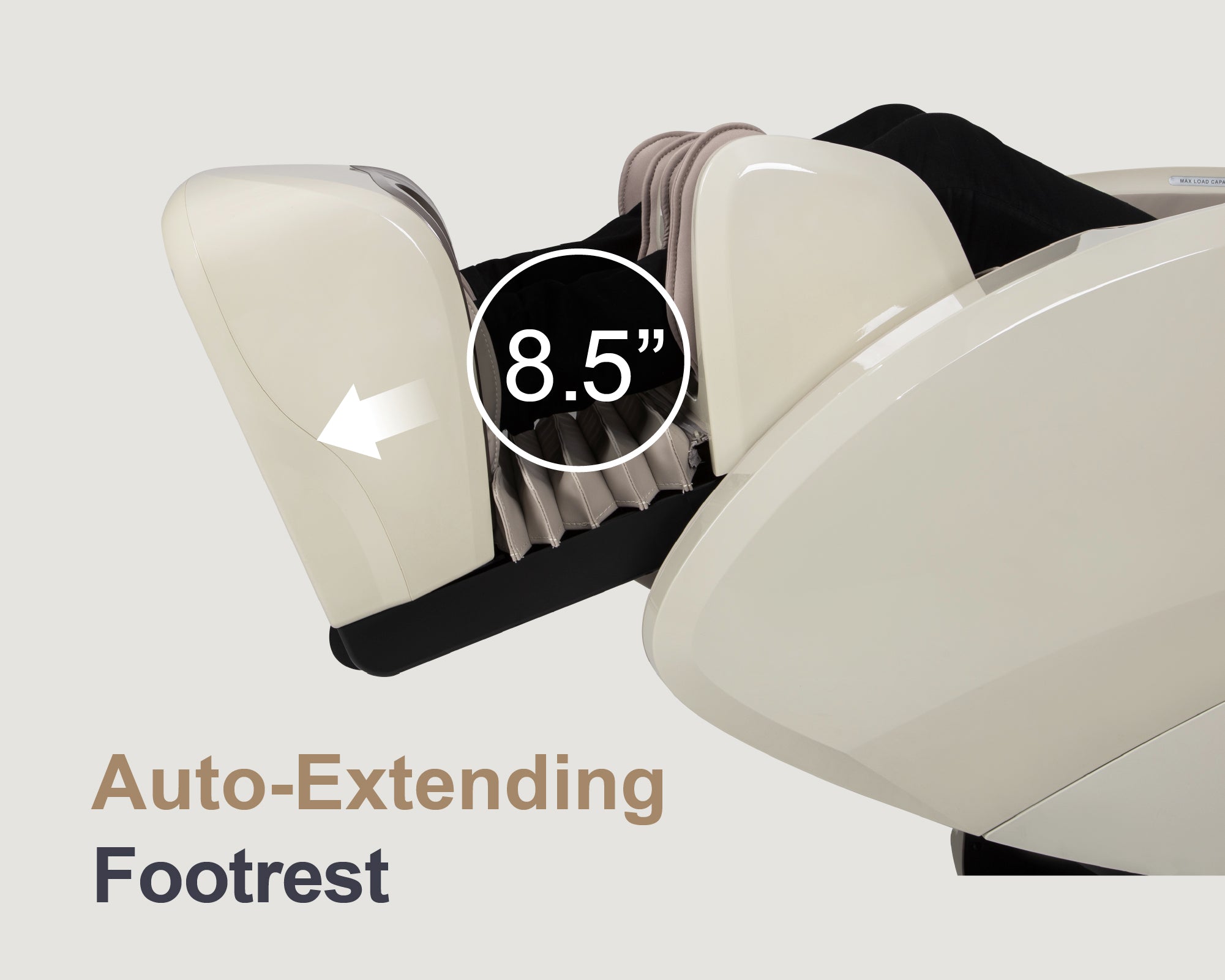 Osaki OS-Pro 3D Tecno Full Body Massage Chair, Auto Extending Footrest