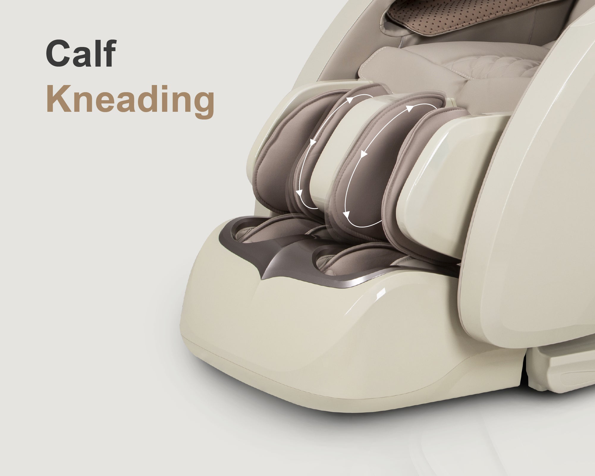 Osaki OS-Pro 3D Tecno Full Body Massage Chair, Calf Kneading