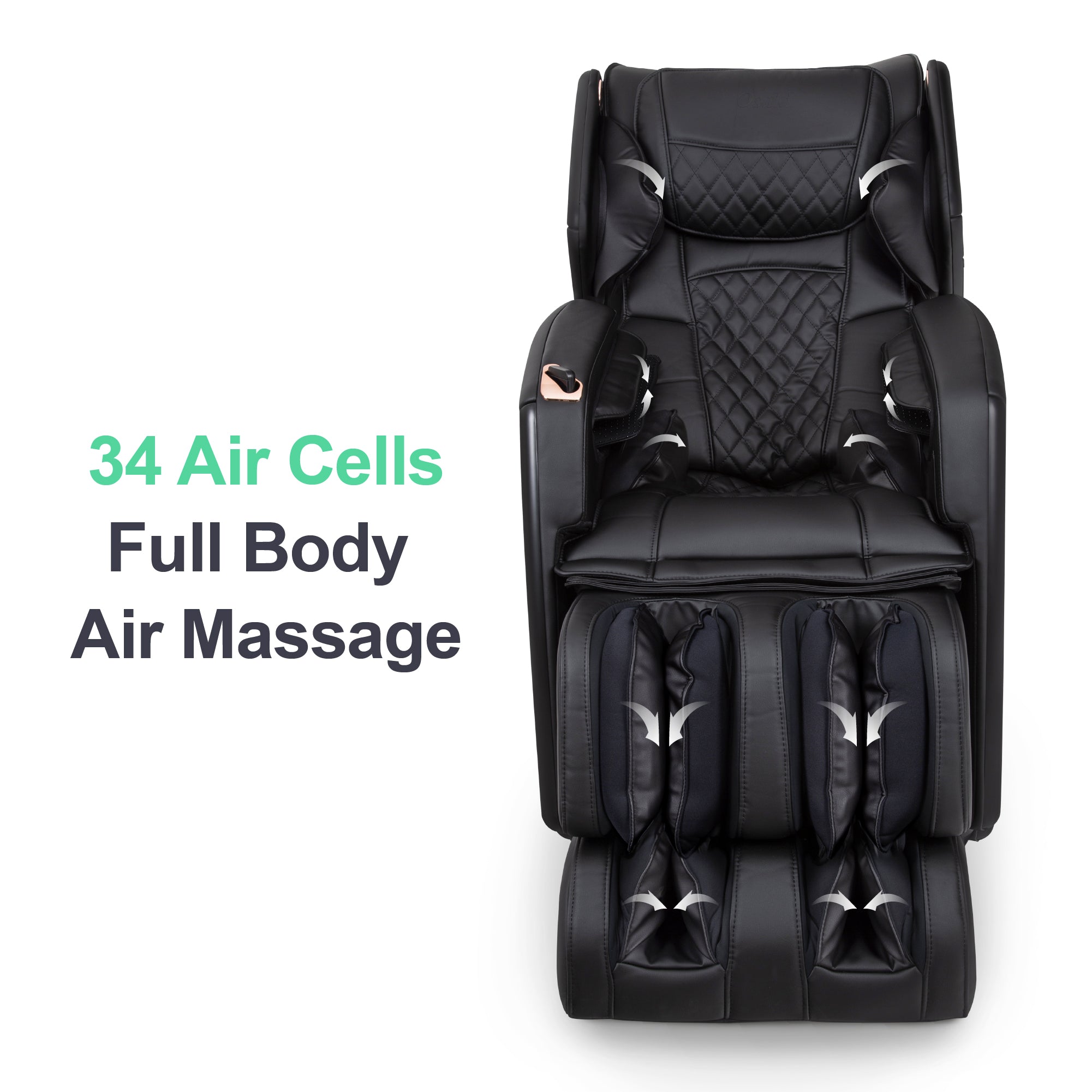 Osaki OS-Pro Soho II Full Body Massage Chair, Full Body Air Massage