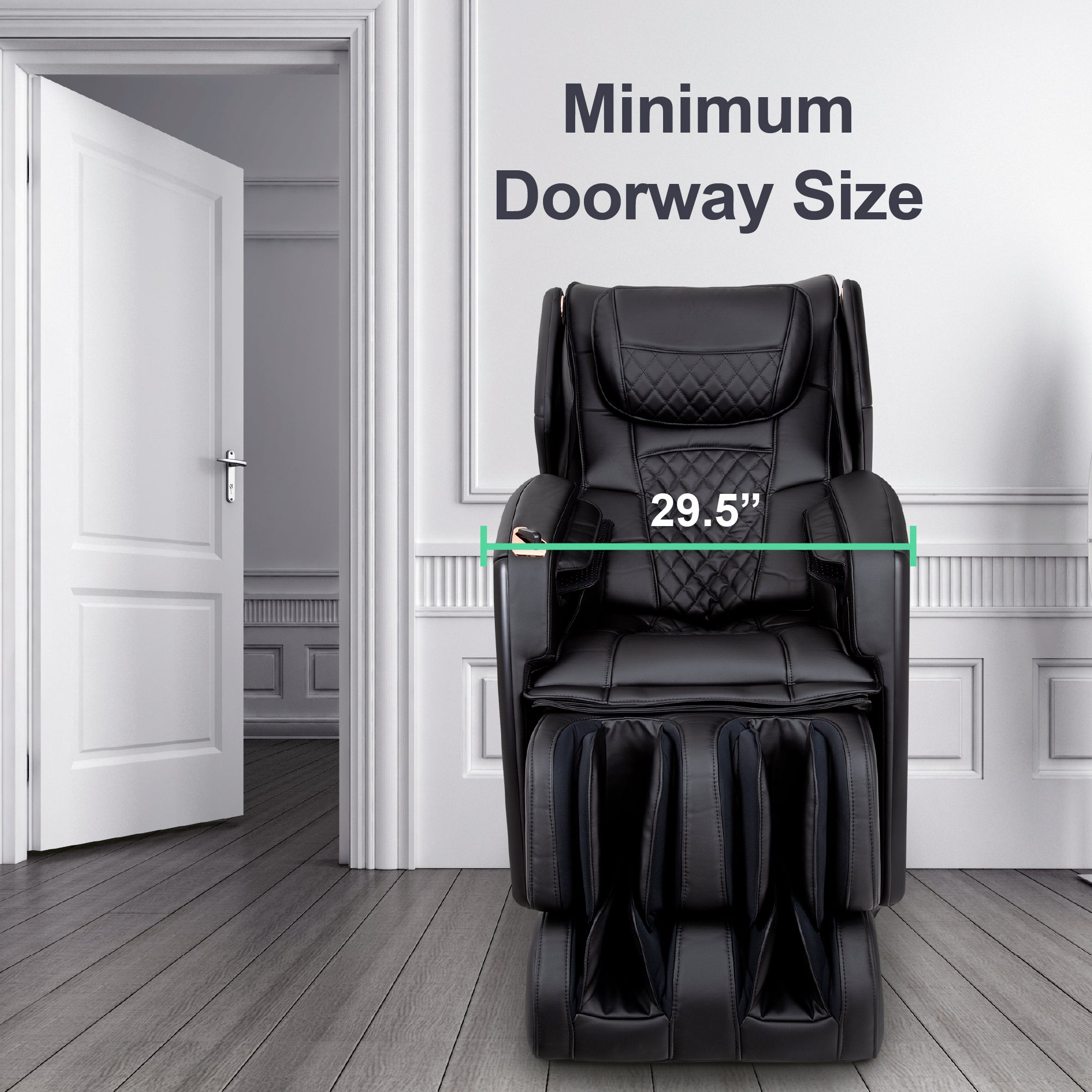Osaki OS-Pro Soho II Full Body Massage Chair, Dimensions