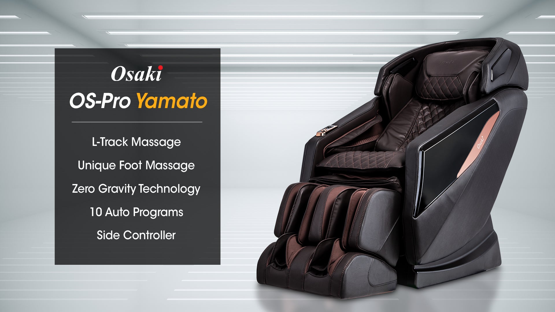 Osaki OS-Pro Yamato Full Body Massage Chair, Overview