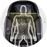 Osaki OS-Pro Yamato Full Body Massage Chair, Auto body Scan