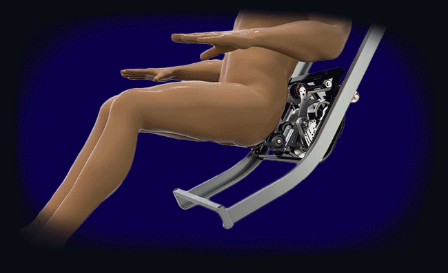 ​Osaki Pro OS-4D Paragon Full Body Massage Chair, ​Multi-Angled L-Track
