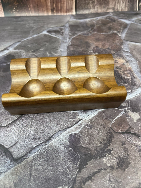 3 Pipe Wood Pipe Stand