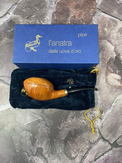  L'Anatra 2 Egg Gigante Freehand Briar Pipe 