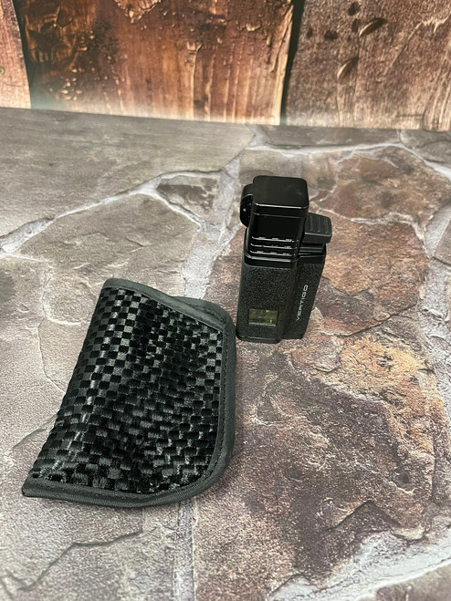 Lotus Vertigo Conquistador Quad Torch Cigar Lighter - Black