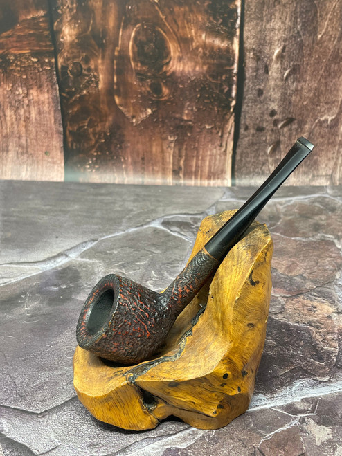  L. Roux Cogolin Vintage L. Roux Cogolin Sandblasted Briar Pipe 
