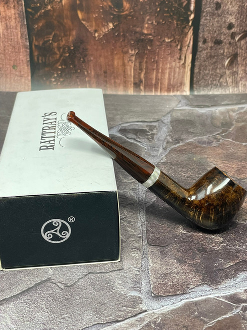 Rattray's Dark Ale 108 Straight Apple Briar Pipe