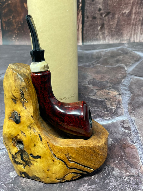 Nørding 1996 Hunting Pipe "Deer" Danish Briar Pipe Estate Pipes Nording Pipe Palace Pipes and Turnings