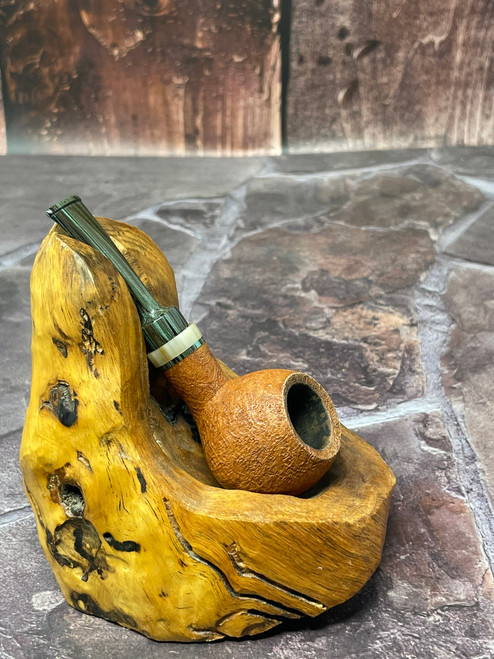 Eclesias Pipes Sandblast Nosewarmer Pot Czech Briar Pipe Estate Pipes Eclesias Pipe Palace Pipes and Turnings