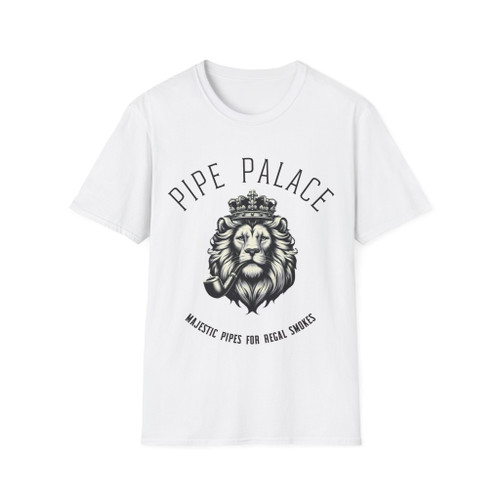 Pipe Palace lion crest T-Shirt | Crowned lion graphic Apparel Pipe Palace Pipes and Turnings