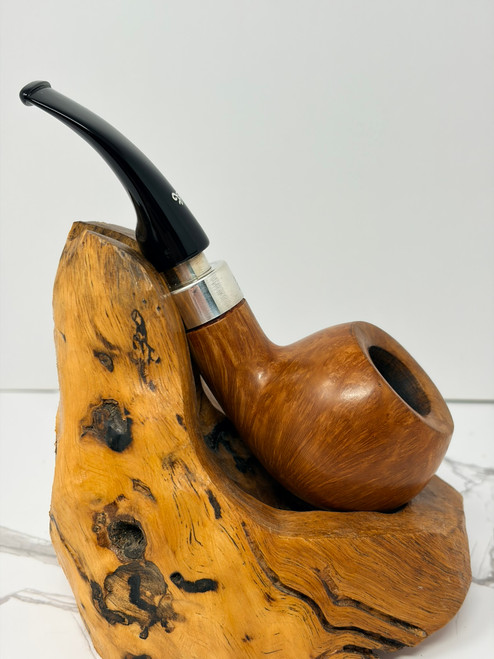 L. Viprati 2 Clover Smooth Bent Apple Estate Pipe Handmade Estate Pipes SederCraft Pipe Palace Pipes and Turnings