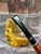 Pipe Palace Pipes Semi-Bent Billiard 2026 - Birdseye Flame Grain - Silver Band Smoking Pipe