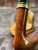 Vintage Caricchi CC Bent Dublin Smooth Tobacco Pipe | Handmade Italy Estate Pipe with Stunning Flame Grain & Black Stem