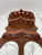 Vintage 3 Tier Wooden 17 Pipe Rack Wall Mount | Tobacco Pipe Holder Stand Dark Stain | Pipe Display Rack