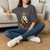 Crowned Lion Smoking a Pipe T-Shirt — Regal Vintage Lion Tee