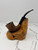 Caminetto Business KS 140 – Rusticated Bent Dublin Estate Tobacco Pipe, Handmade in Italy