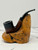 Velani Fumata Briar 73 – Smooth Bent Billiard Estate Tobacco Pipe, Handmade in Italy