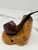 Bjarne Handmade Denmark Panel Bowl Estate Pipe w/ Original Box & Pouch