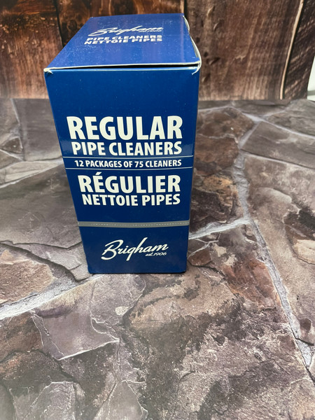 Box of Brigham Regular Pipe Cleaners (12 PKs of 75 Cleaners)