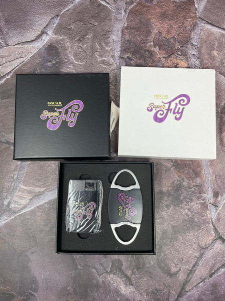 Oscar Valladares Super Fly Cigar Cutter and Lighter Gift Set